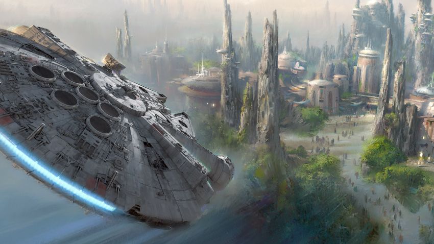Walt Disney said it would build two new Star Wars theme parks at both Disneyland and Walt Disney World. The announcement was made Saturday, August 15, 2015, at the company's D23 Expo. The themed-land expansion, at 14 acres each, will be Disney's largest ever.