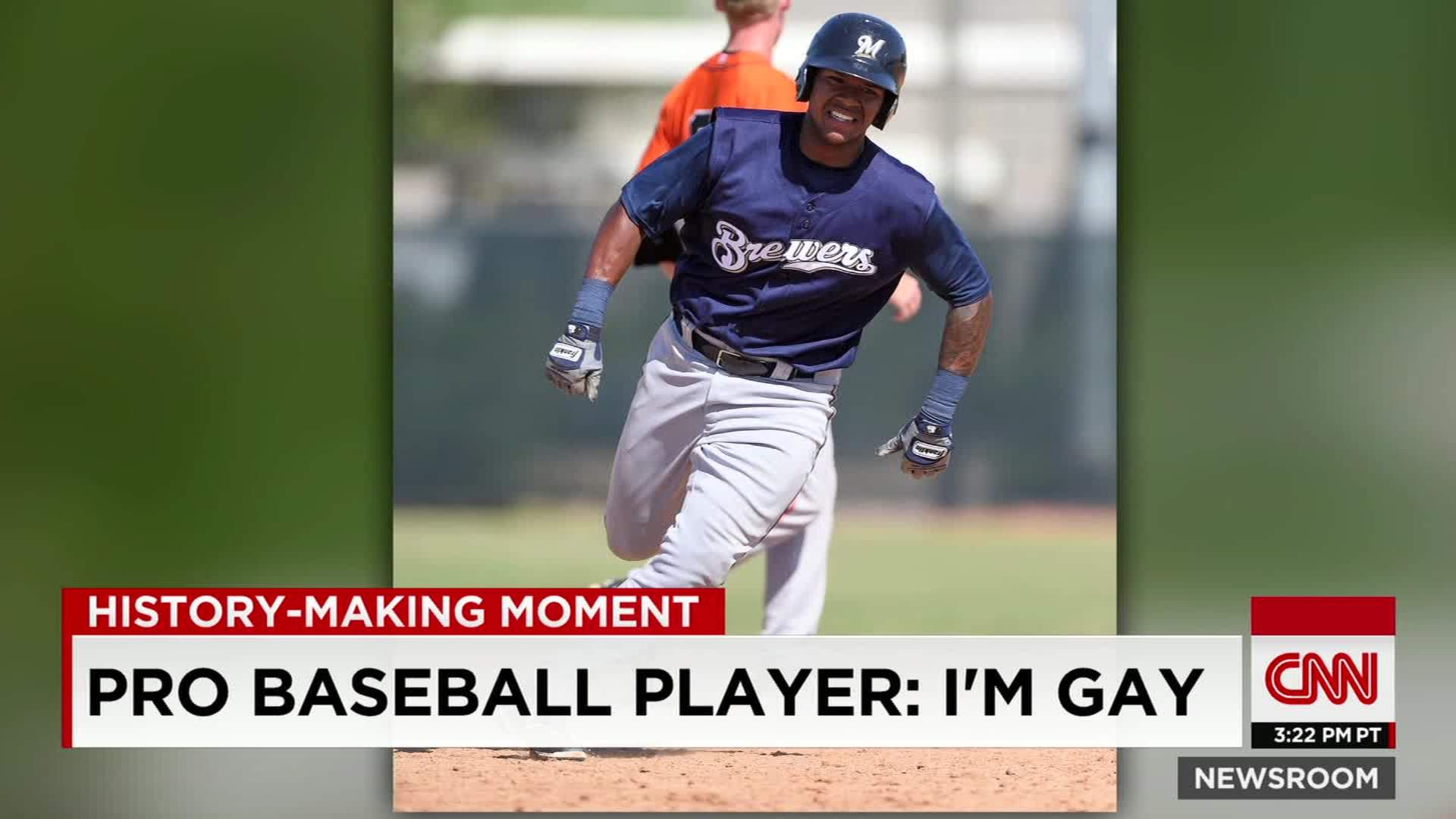 Denson is the first openly gay baseball player | CNN