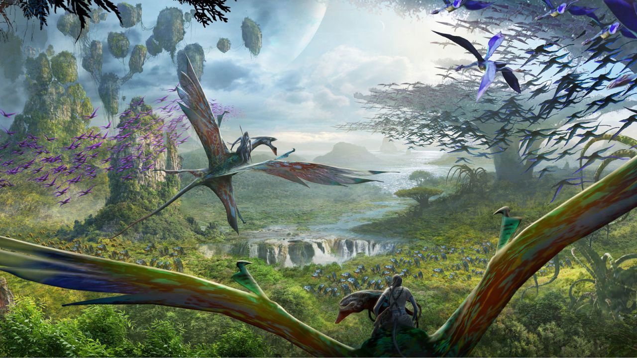 "Avatar" director James Cameron has been deeply involved in the design of the new Pandora theme park.