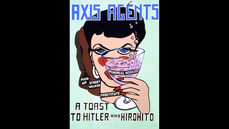 Meet the shady ladies of WWII anti-VD posters picture photo