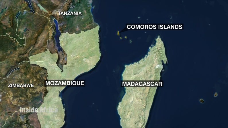 The Comoros Islands are situated off the southeastern coast of Africa, between Mozambique and Madagascar.