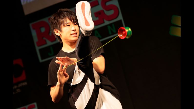 Naoto Onishi performs Sunday, August 16, at the World Yo-Yo Contest in Tokyo. He won first place in his category. <a href="index.php?page=&url=https%3A%2F%2Fwww.youtube.com%2Fwatch%3Fv%3DWpGuwRih41g" target="_blank" target="_blank">Check out his winning routine on YouTube</a>