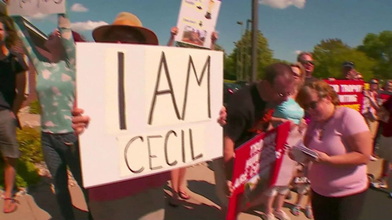 Cecil's death sparked considerable mourning and outrage. 