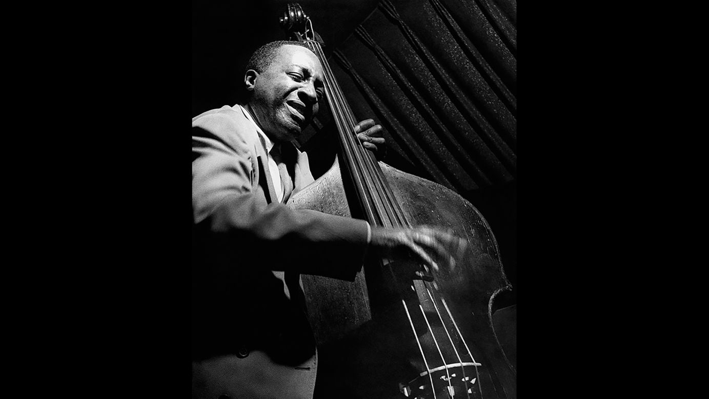 Bassist Milt Hinton, pictured here in 1950, played with some of the biggest jazz greats of the 20th century, including Cab Calloway, Count Basie and Louis Armstrong.