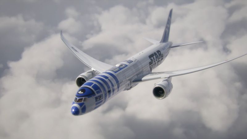 New ANA 'Star Wars' planes feature R2-D2 and BB-8 | CNN
