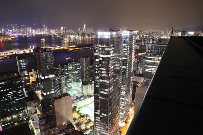 The team has rooftopped in different cities around the world. Conquests include Shanghai's Ping'an International Financial Center, the tallest building in China and the second in the world. They've also climbed Bagkok's Sathorn Unique Tower, the world's tallest abandoned building.