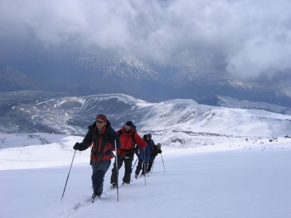 One of the safest ways to explore Iran's back-country is with an experienced guide. Heli-sking is still a rarity here, meaning most off-trail action is done via treks into the Alborz. 