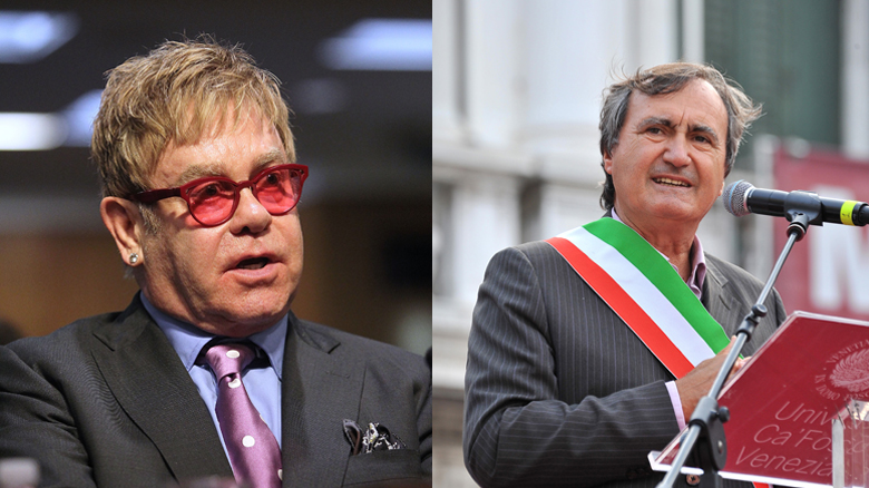 Elton John Slams Mayor For Gay Books Ban CNN   150819162352 Elton John Venice Mayor 