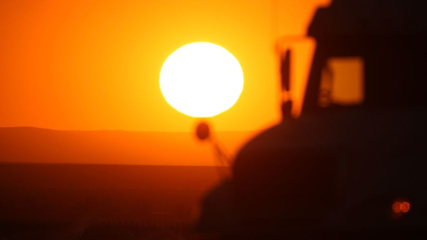 BUTTONWILLOW, CA - APRIL 16:  A truck passes before the setting sun on April 16, 2009 north of Buttonwillow, California. Central Valley farmers and farm workers are suffering through the third year of the worsening California drought with extreme water shortages and job losses. The office of California Governor Arnold Schwarzenegger predicts Central Valley farm losses of $325 million to $477 million and total losses for crop production and related business to be between $440 and $644 million. 16,200 to 23,700 full-time jobs are expected to be lost and food prices to rise nationwide.  (Photo by David McNew/Getty Images)