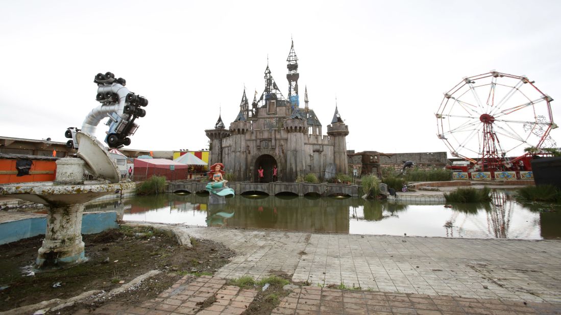 Banksy's Dismaland theme park -- the street artist's dystopian take on Disneyland -- opened in August in southwest England, and tickets sold out within hours. 