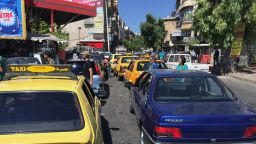 As Syria's war grinds on, getting fuel is often a problem in Damascus, where motorists often wait hours to fill up their tanks.