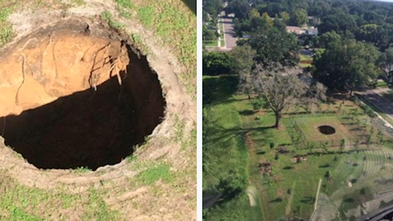 Florida Sinkhole That Swallowed A Man Has Reopened Cnn