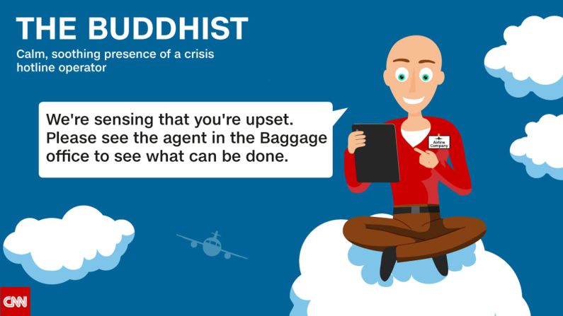 In an age when customer service takes place in public view, handling customers' emotional baggage in 140 characters or less is no small feat. Airlines adopt several personas when it comes to dealing with customers via Twitter.