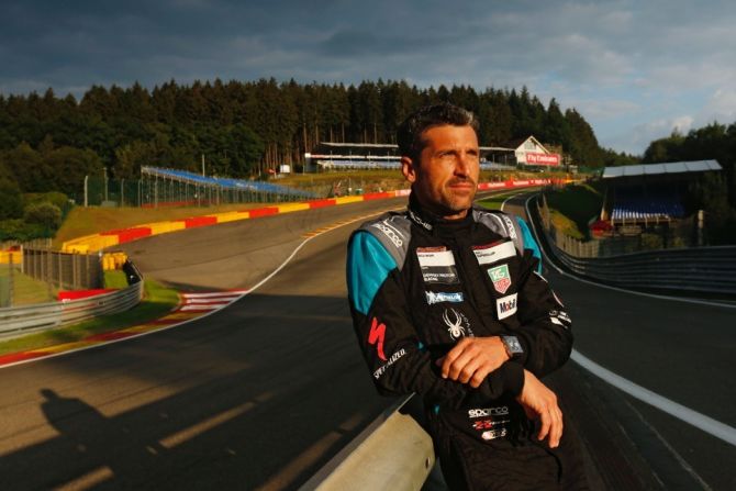 He's best known as Dr Derek "McDreamy" Shepherd in hit television show "Grey's Anatomy," but actor Patrick Dempsey takes motor racing equally seriously.