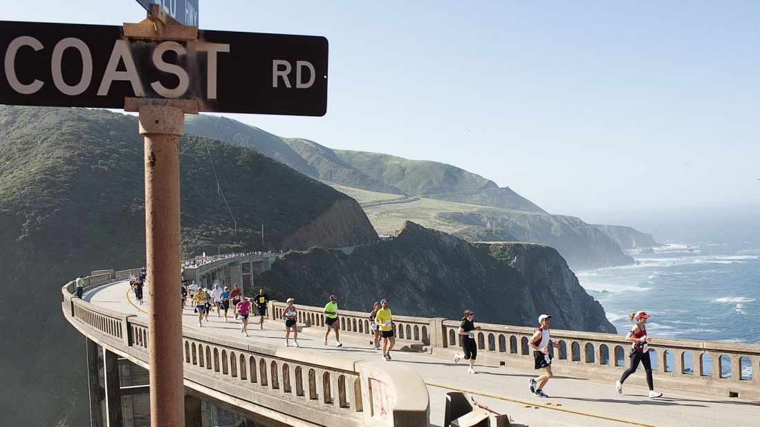 Surely one of the world's most scenic marathon routes, it's also one of the most popular. Hopeful marathon participants now have to register by lottery. 