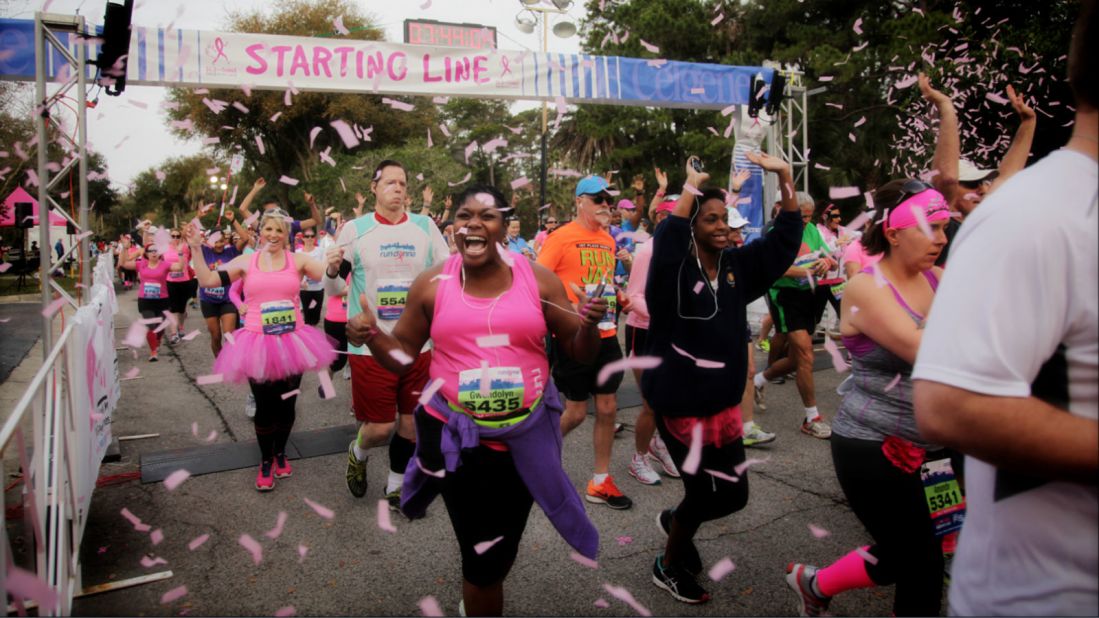Launched by local news anchor and three-time breast cancer survivor Donna Deegan, the Florida coast's most inspiring marathon has raised millions of dollars for the cause.