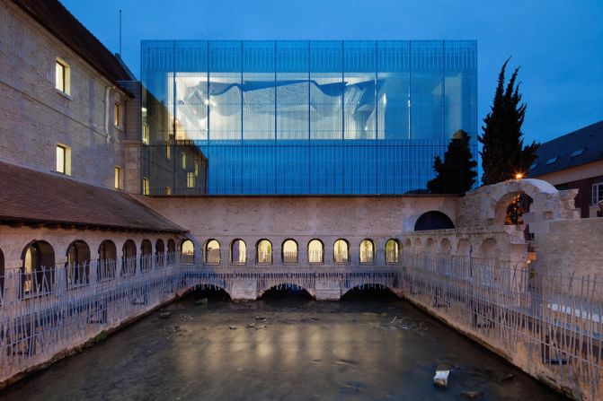 The revamp of this prison, Convent of the Penitents, in Louviers, France into a music school won several awards when it was finished in 2012.