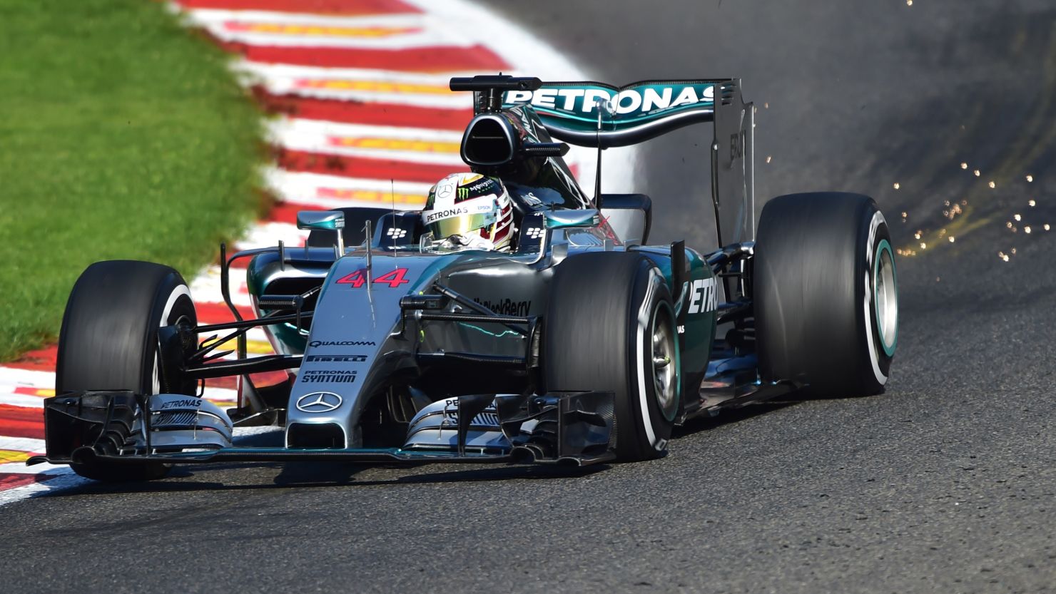 Mercedes' British driver Lewis Hamilton has led qualifying at 10 of 11 race weekends this season.