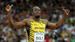 Usain Bolt saw off Justin Gatlin to land the 200m title in Beijing.