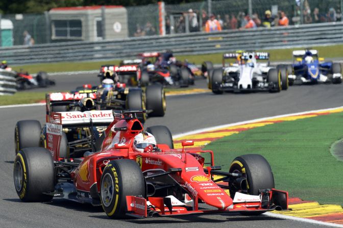 Ferrari's Sebastian Vettel was successful last time out in Hungary but could only finish 12th in Belgium.