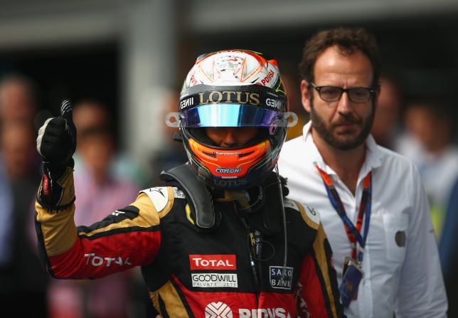 A podium finish was particularly satisfying for Grosjean who has struggled at the Spa-Francorchamps circuit in years gone by.