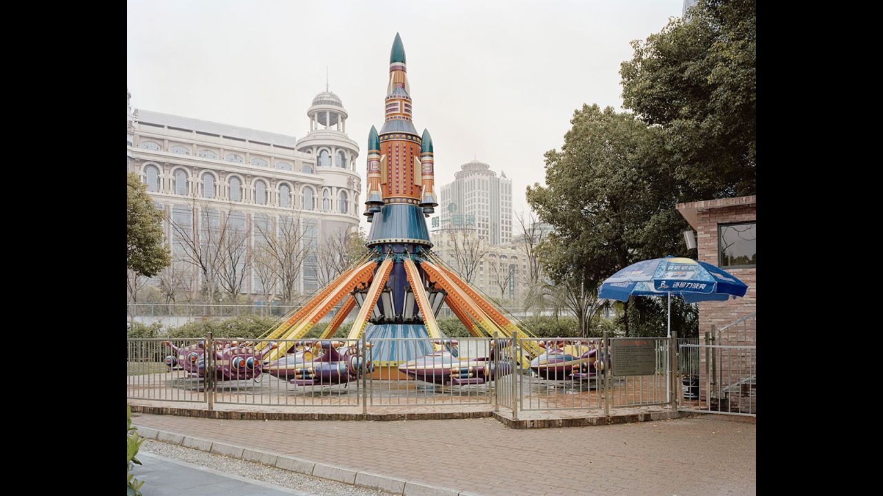 "Chinese Fun" portrays a very different side of China and amusement parks. Gone are the happy masses and endless queues we have come to associate with these scenes. Stefano Cerio's photos, shot during the off-season and in winter, are devoid of a single person. 