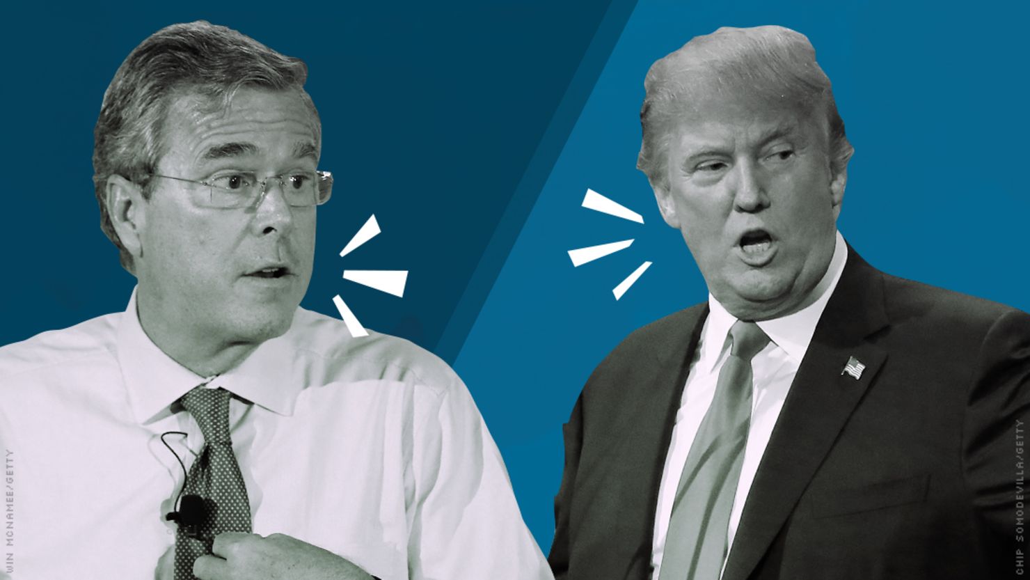 Jeb Bush Jabs Donald Trump As ‘not Realistic On Immigration Cnn Politics 