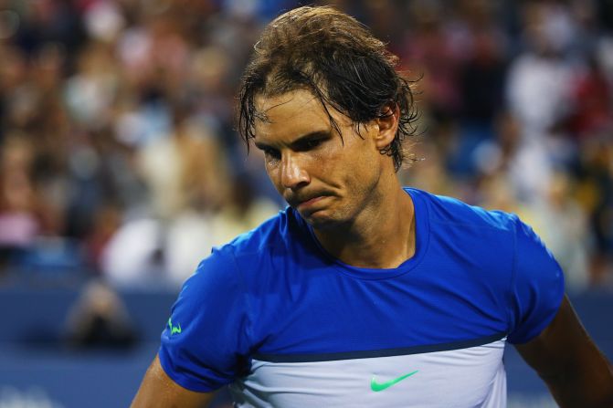 Rafael Nadal is struggling. He hasn't made the semifinals at any major this year and lost early -- for him -- at warmup tournaments in Montreal and Cincinnati. 