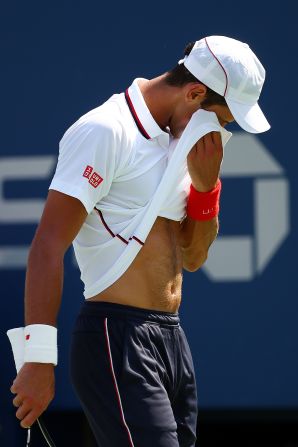 The heat affected Djokovic last year at the U.S. Open, when he was upset by Kei Nishikori. Nishikori would lose the final to Marin Cilic. 