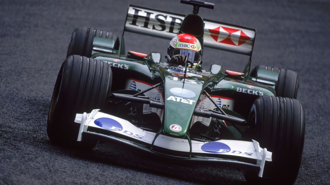 Wilson races in Formula One in October 2003.
