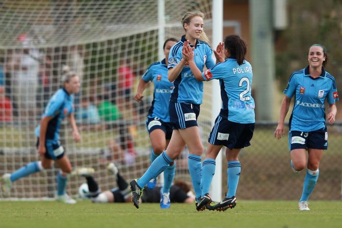 In domestic football, Perry has played for Central Coast Mariners, Canberra United and Sydney FC.