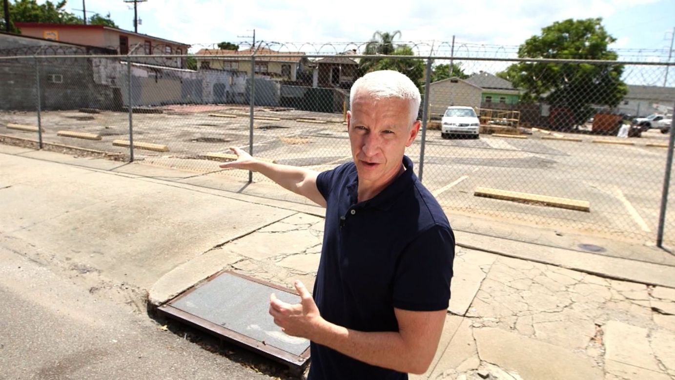 Ten years later, Cooper returned to New Orleans and caught up with some of the people he met as he covered the disaster. Here, he revisits the spot where he saw the body and tells us who the man was.