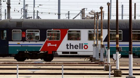 The Thello night train runs from Paris to northern Italy.