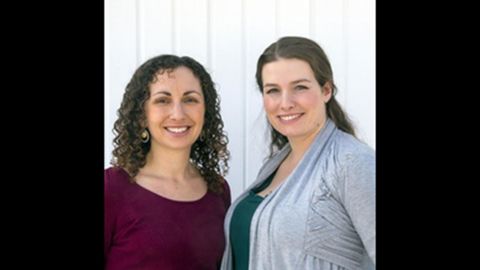 Rebecca Melsky (left) and Eva St. Clair, co-founders of Princess Awesome 