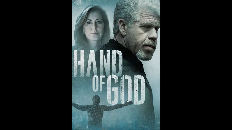 Ron Perlman and Dana Delany star in the new Amazon series "Hand of God" about a corrupt judge who has  a transformative experience. 