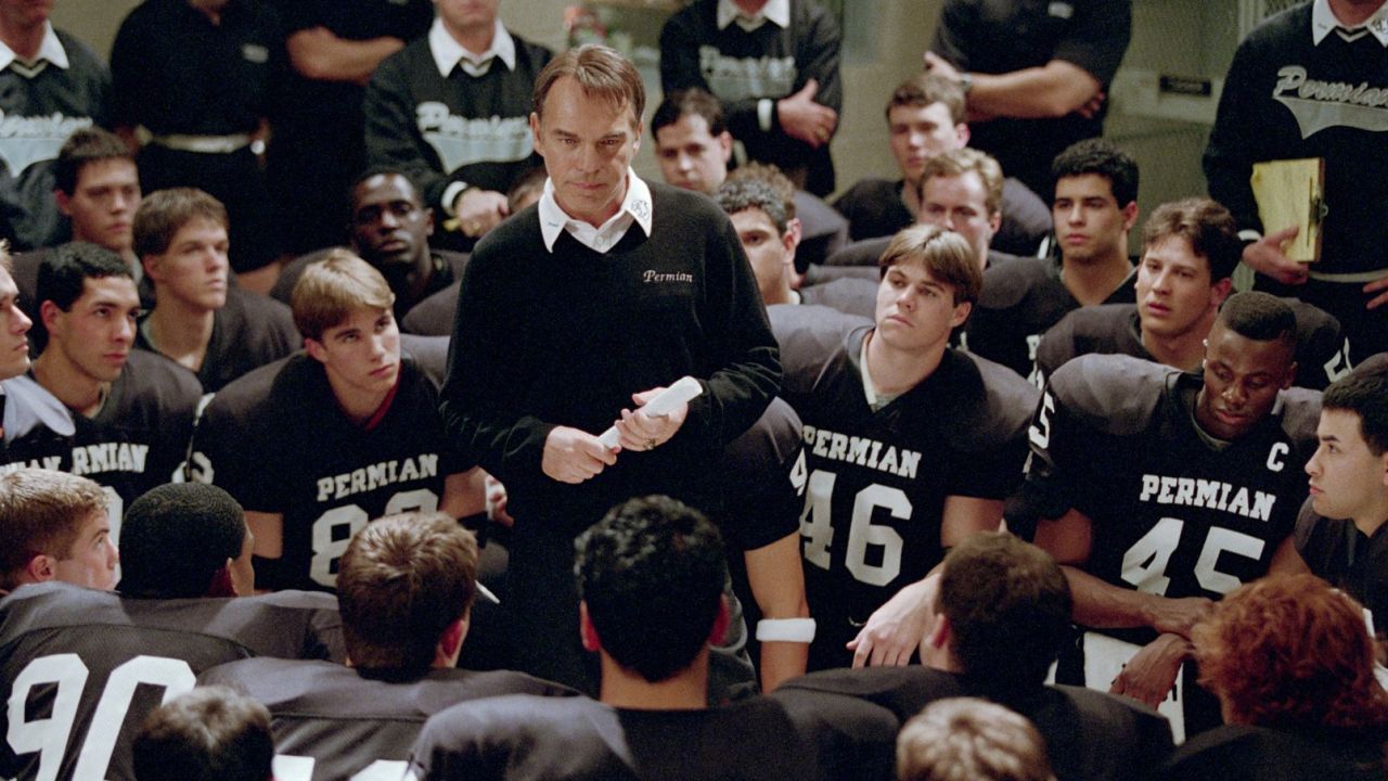 <strong>"Friday Night Lights"</strong>: This 2004 film about a high school football team and the Texas city obsessed with them was based on a nonfiction book and spurred a TV series of the same name. <strong>(HBO Now) </strong>