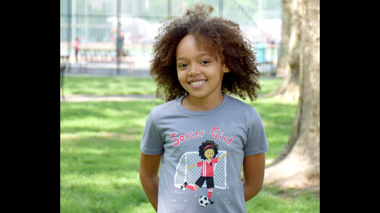 <a href="http://www.sunrisegirl.com/" target="_blank" target="_blank">Sunrise Girl</a> offers short and long sleeve T-shirts celebrating girls' different interests, from soccer to gymnastics to the great outdoors. 