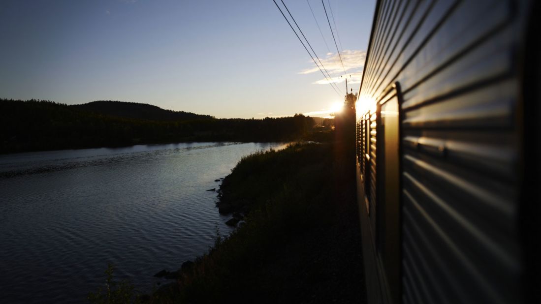 One of the finest ways to enjoy the vast expanses of Sweden (pictured) is while gazing out the window of a sleeper train at dusk. Though a number of operators continue to offer sleeper train service across Europe, competition from airlines and fast day trains is eroding their popularity. 