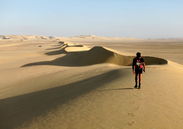 Also included in the 4 Deserts Race is a marathon across the <a href="index.php?page=&url=http%3A%2F%2Fwww.4deserts.com%2Fsahararace%2F" target="_blank" target="_blank">Sahara,</a> in Nambia.  This individual race covers 155 miles, over seven days.