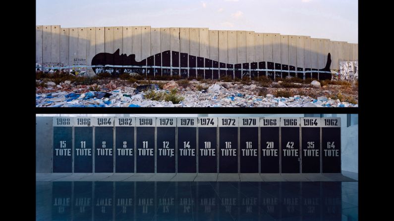 Top: Bethlehem, Aida Refugee Camp; Occupied Palestinian Territories, 2009. Bottom: Berlin, Marie-Elisabeth-Luders-Haus; Germany, 2011.