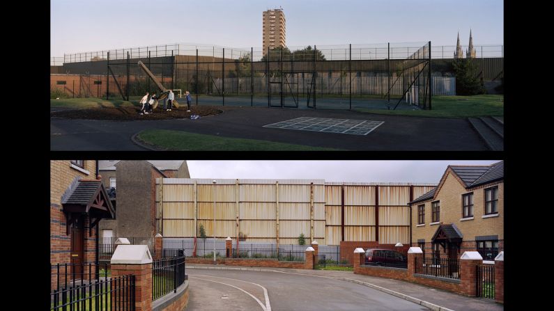 Top: Belfast, Beverly Street; Northern Ireland, 2006. Bottom: Belfast, Hillman Street; Northern Ireland, 2008.