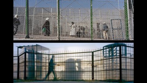 Top: Mellila, Barrio Chino; Spain, 2009. Bottom: Gaza, Gush Katif Settlement; Occupied Palestinian Territories, 2005.