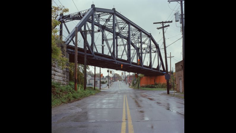 A bridge in Cleveland