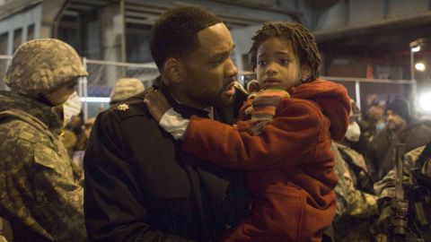 Smith appeared with her dad in the 2007 film "I Am Legend." 