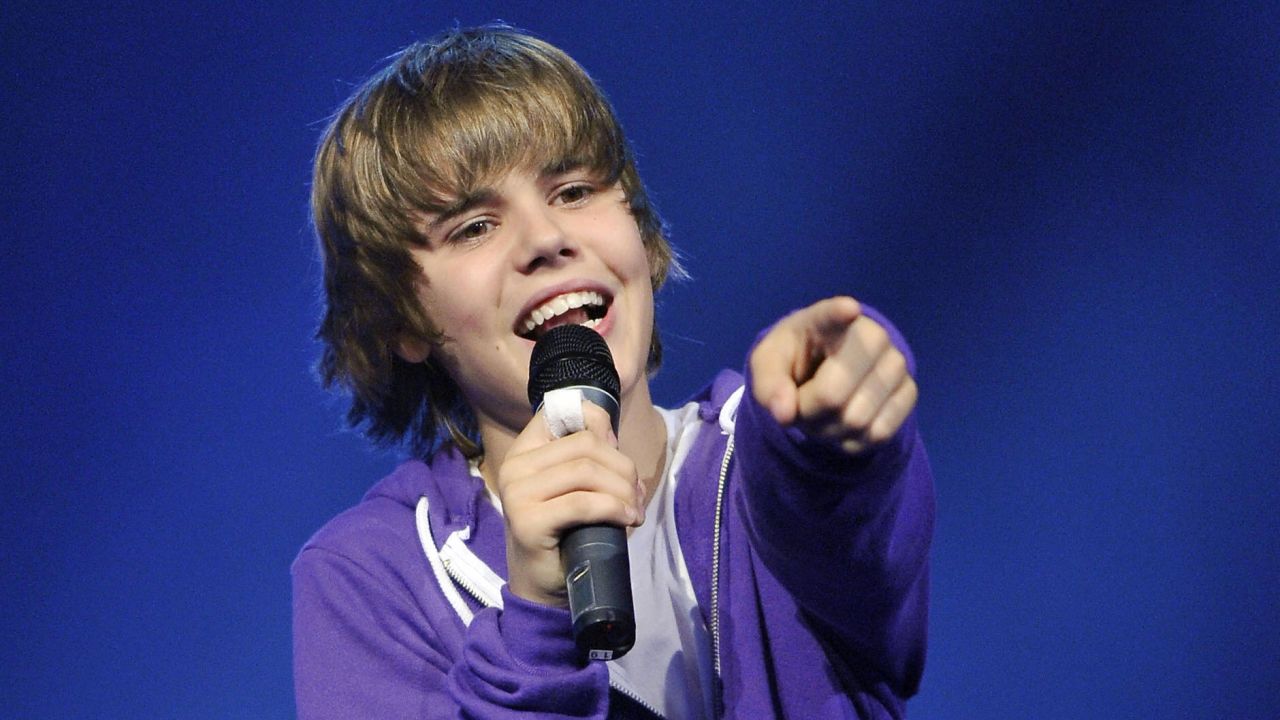 Back then, Bieber was a fairly innocent teen heartthrob. 