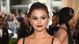 Selena Gomez attends the "China: Through The Looking Glass" Costume Institute Benefit Gala at the Metropolitan Museum of Art on May 4, 2015 in New York City.