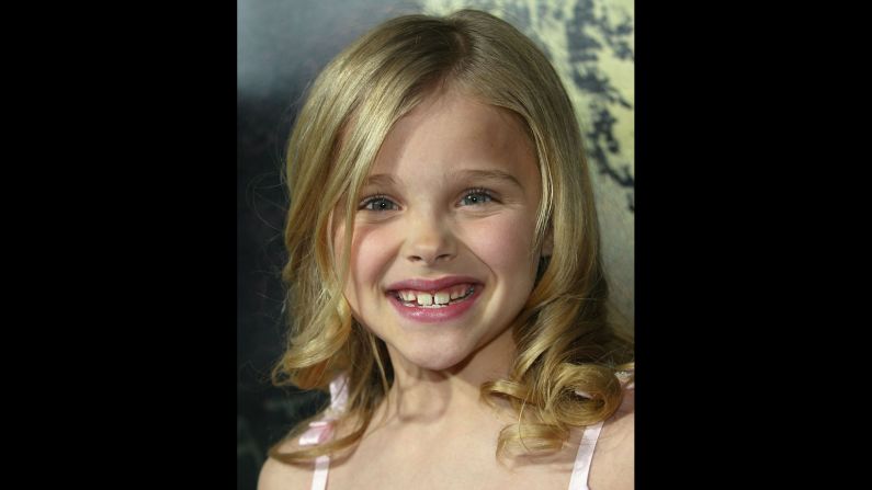 As a child, Moretz also had starring roles in movies like "The Amityville Horror," which she appeared in at age 8. 