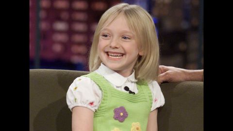 Fanning was quite the tyke on "The Tonight Show with Jay Leno" in 2002.
