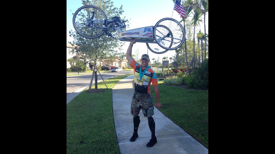 Brian Mast participated in the Pan-Florida Challenge for Hungry Kids, cycling 160 miles over two days this past March. 