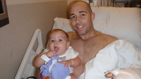 Brian Mast with then 6-month old Magnum.